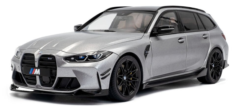 SOLIDO BMW M3 TOURING PERFORMANCE PARTS FROZEN PURE GREY 2024 1:18