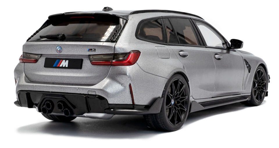 SOLIDO BMW M3 TOURING PERFORMANCE PARTS FROZEN PURE GREY 2024 1:18