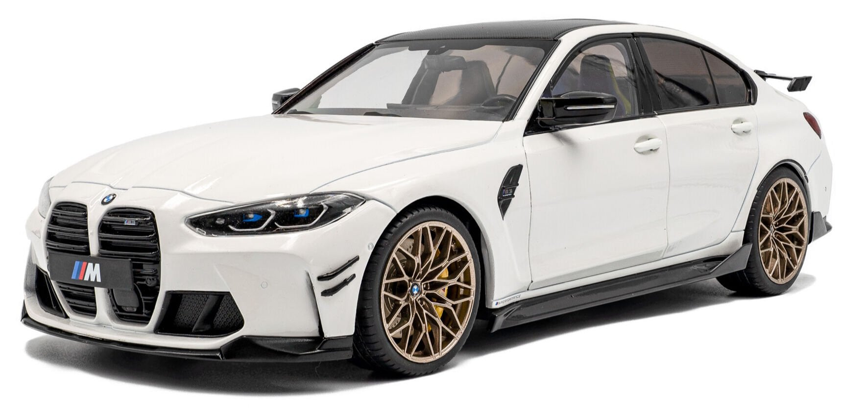 SOLIDO BMW M3 PERFORMANCE PARTS ALPINEWEISS UNI 2024 1:18
