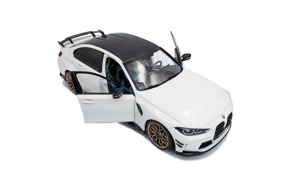 SOLIDO BMW M3 PERFORMANCE PARTS ALPINEWEISS UNI 2024 1:18