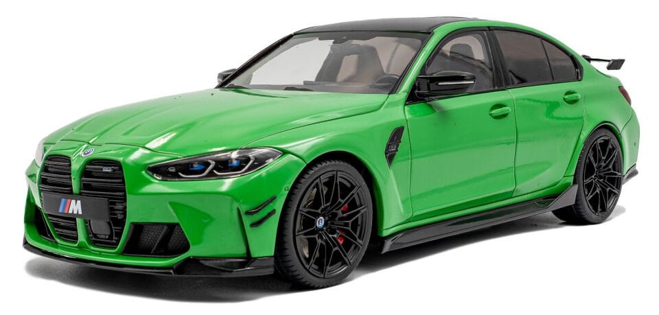SOLIDO BMW M3 PERFORMANCE PARTS SIGNAL GREEN 2024 1:18