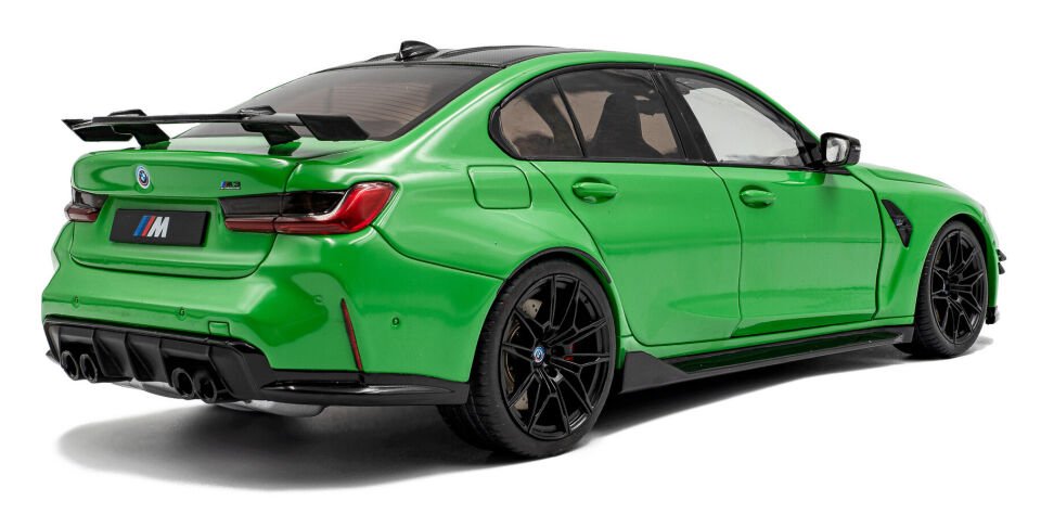 SOLIDO BMW M3 PERFORMANCE PARTS SIGNAL GREEN 2024 1:18