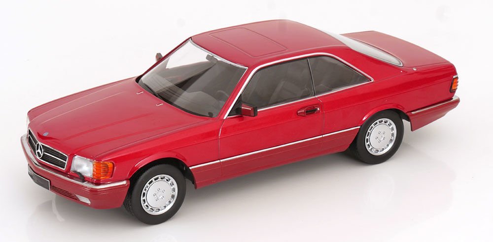 KK SCALE MERCEDES BENZ 560 SEC C126 1987 1:18 (180336)