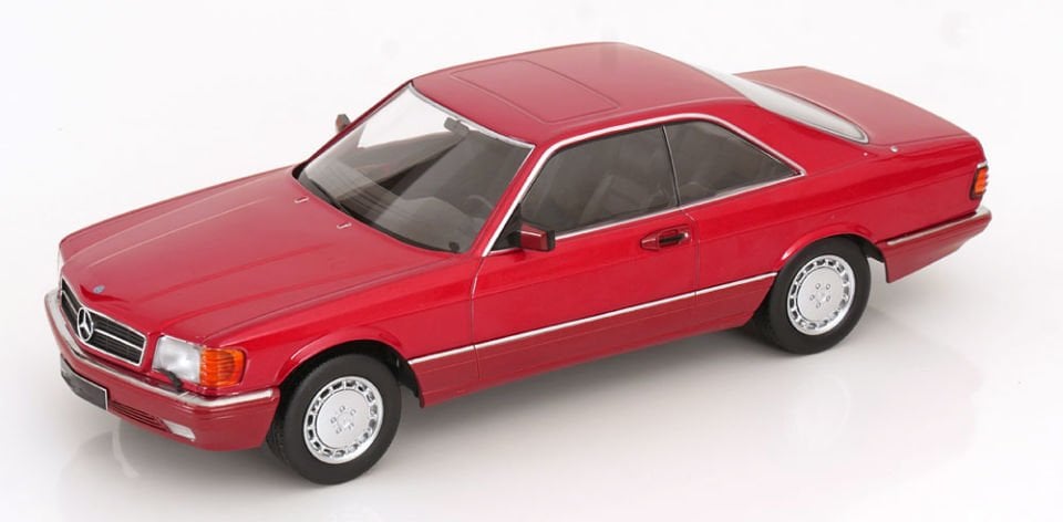 KK SCALE MERCEDES-BENZ 560 SEC C126 1987 1:18 (180336)