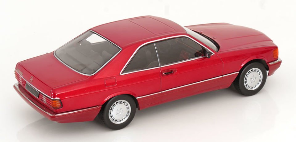 KK SCALE MERCEDES-BENZ 560 SEC C126 1987 1:18 (180336)