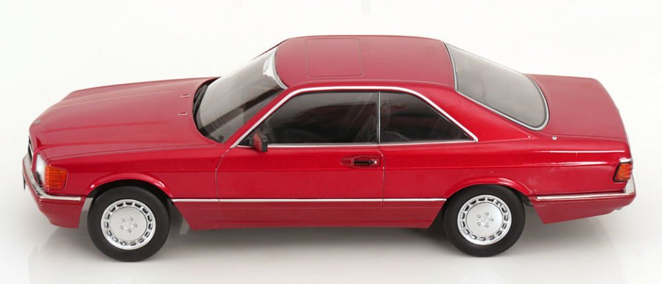 KK SCALE MERCEDES BENZ 560 SEC C126 1987 1:18 (180336)