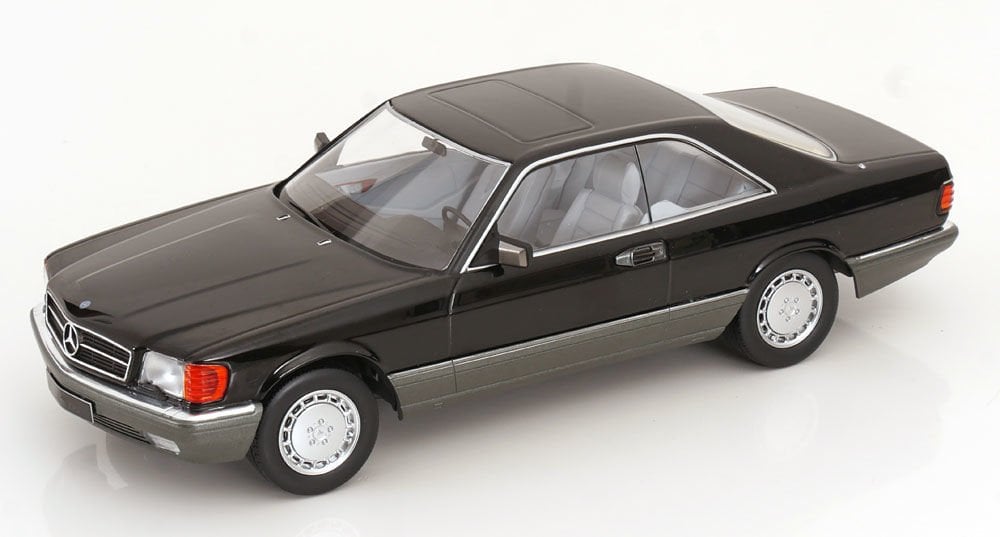 KK SCALE MERCEDES BENZ 500 SEC C126 1987 1:18 (180334)