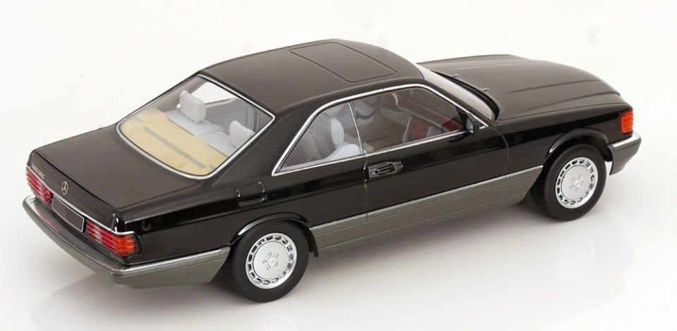 KK SCALE MERCEDES BENZ 500 SEC C126 1987 1:18 (180334)