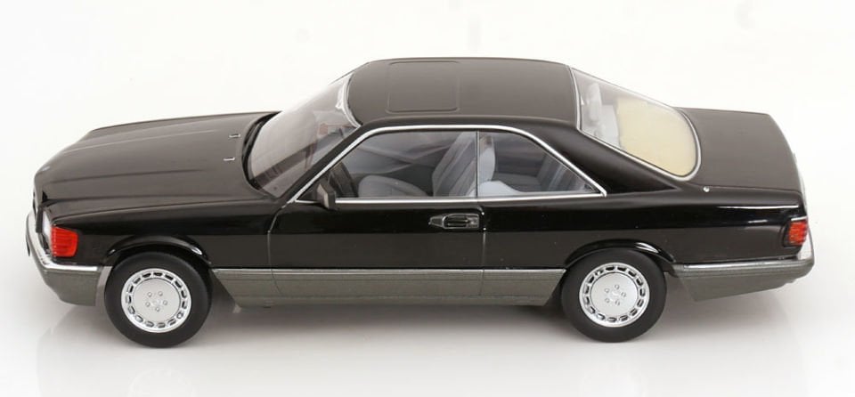 KK SCALE MERCEDES BENZ 500 SEC C126 1987 1:18 (180334)