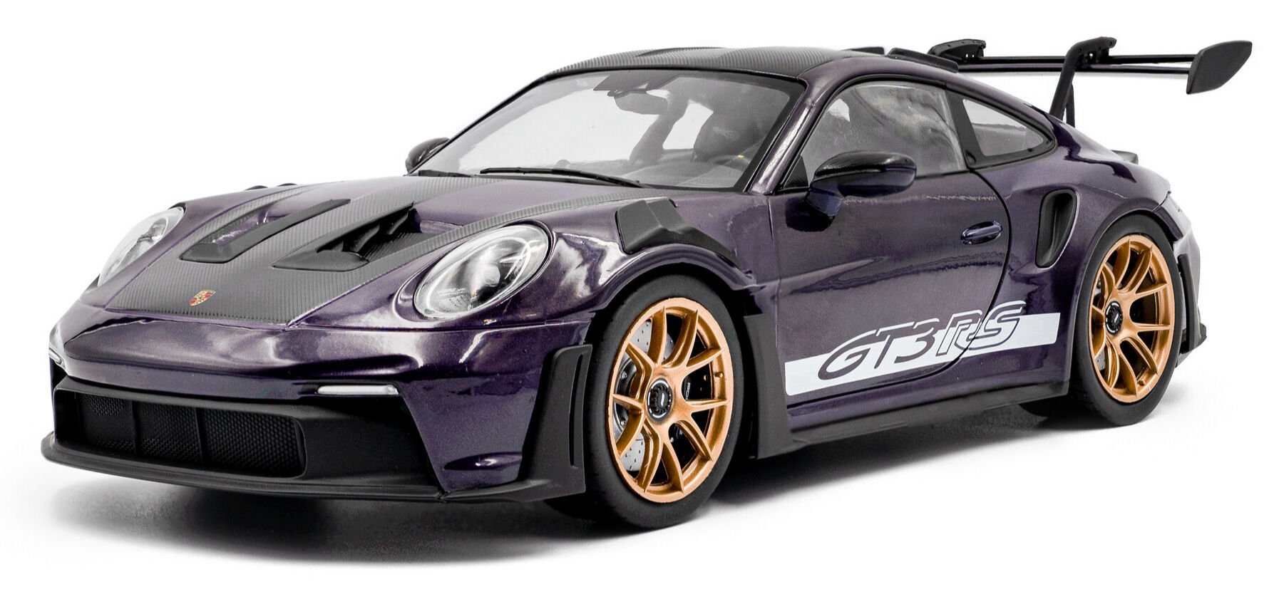 SOLIDO PORSCHE 911 GT3 RS WEISSACH PACKAGE VIOLA PURPLE 1:18