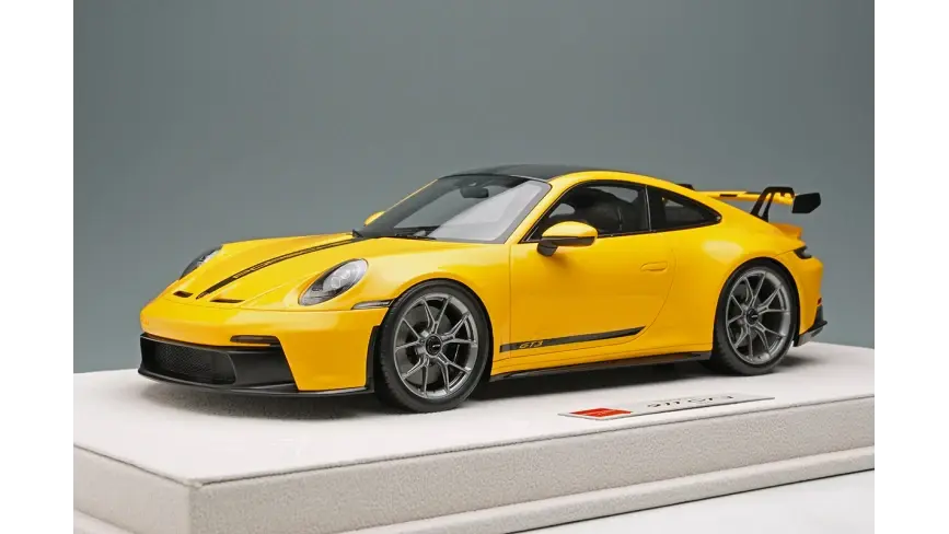 MAKE UP 1:18 PORSCHE 911(992) GT3 2021(SPEED YELLOW)