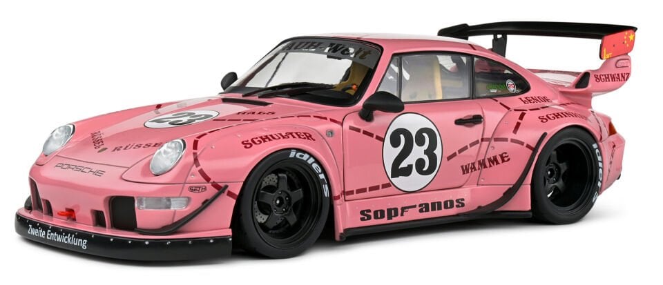 SOLIDO PORSCHE RWB PINK PIG 1:18