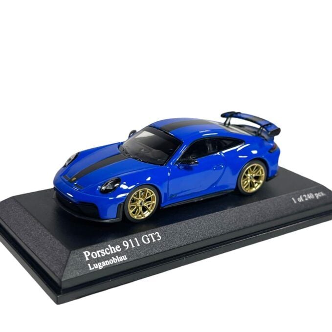 MINICHAMPS 1:64 PORSCHE 911 (992,2) GT3 2025(BLUE)