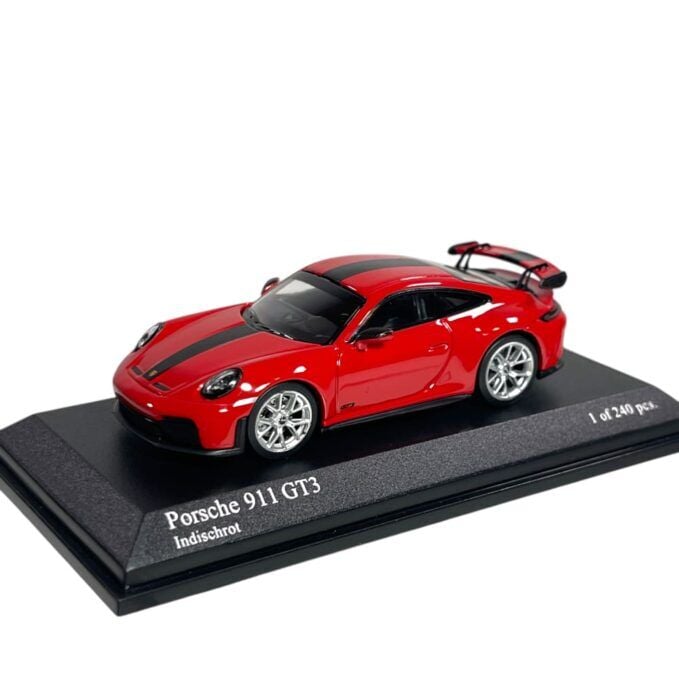 MINICHAMPS 1:64 PORSCHE 911 (992,2) GT3 2025(RED)