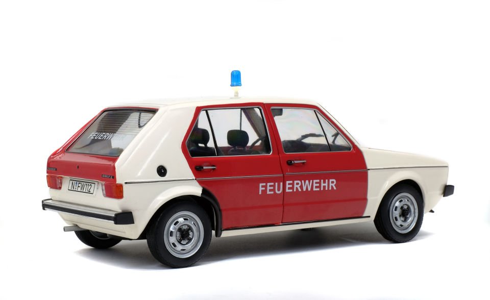 SOLIDO VW VOLKSWAGEN GOLF L FEUERWEHR 1:18