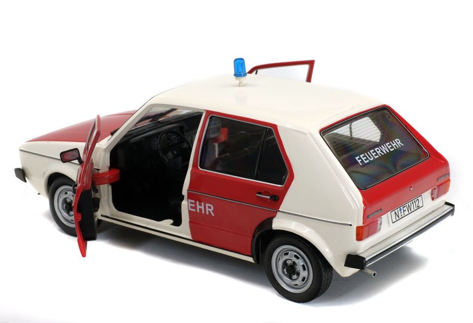 SOLIDO VW VOLKSWAGEN GOLF L FEUERWEHR 1:18