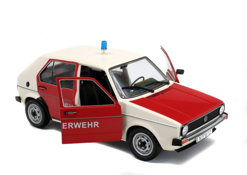 SOLIDO VW VOLKSWAGEN GOLF L FEUERWEHR 1:18