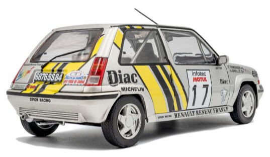 SOLIDO RENAULT 5 GT TURBO MK2 TOUR DE CORSE 1:18