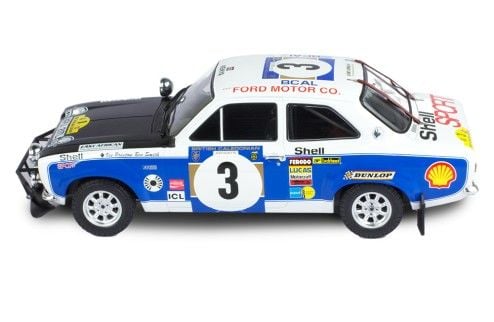 IXO MODELS FORD Escort MK1 RS 1600 #3 V. Preston Jr.-B. Smith Safari Rally 1973 1:18 (075.20)