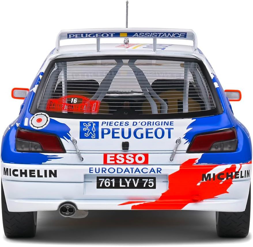 SOLIDO PEUGEOT 506 MAXI RALLY DE MONTECARLO 1998 1:18 (S1808303)