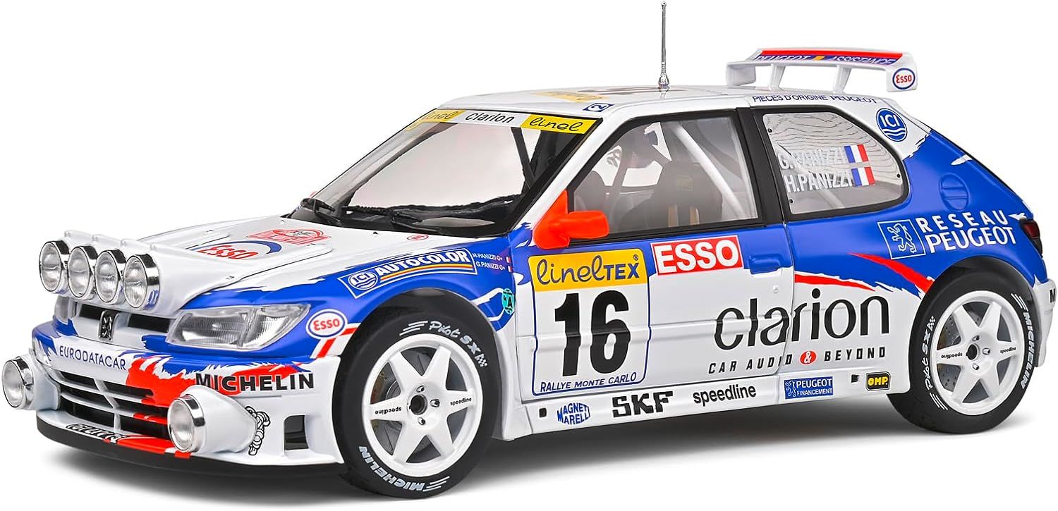 SOLIDO PEUGEOT 506 MAXI RALLY DE MONTECARLO 1998 1:18 (S1808303)