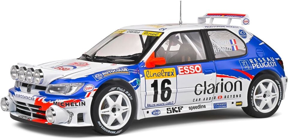 SOLIDO PEUGEOT 506 MAXI RALLY DE MONTECARLO 1998 1:18 (S1808303)