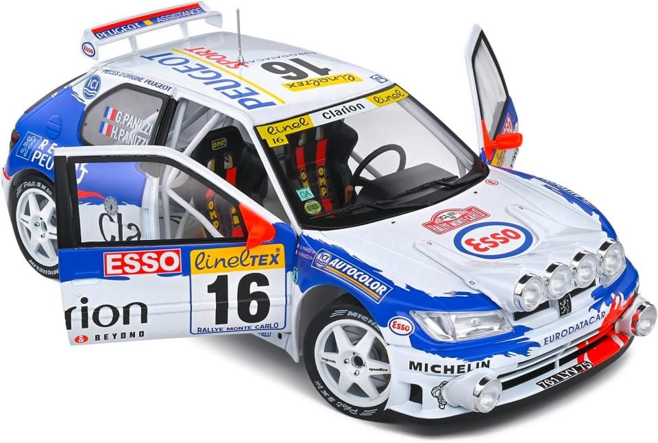 SOLIDO PEUGEOT 506 MAXI RALLY DE MONTECARLO 1998 1:18 (S1808303)