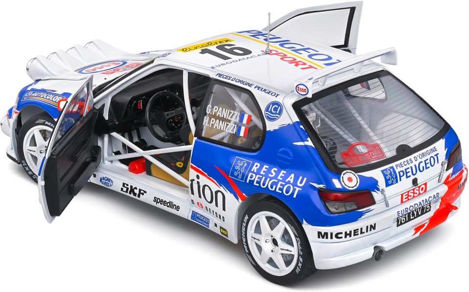 SOLIDO PEUGEOT 506 MAXI RALLY DE MONTECARLO 1998 1:18 (S1808303)
