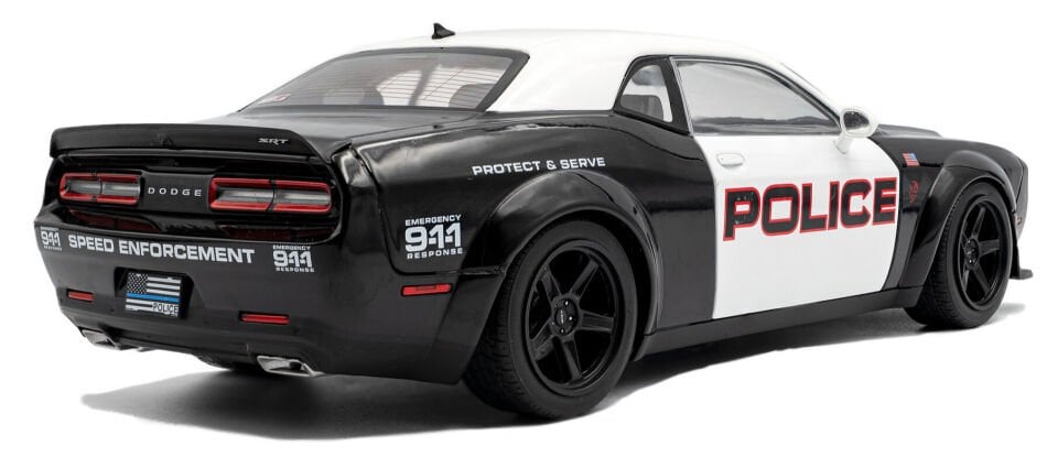 SOLIDO DODGE CHALLENGER DEMON 2023 HIGWAY POLICE 1:18