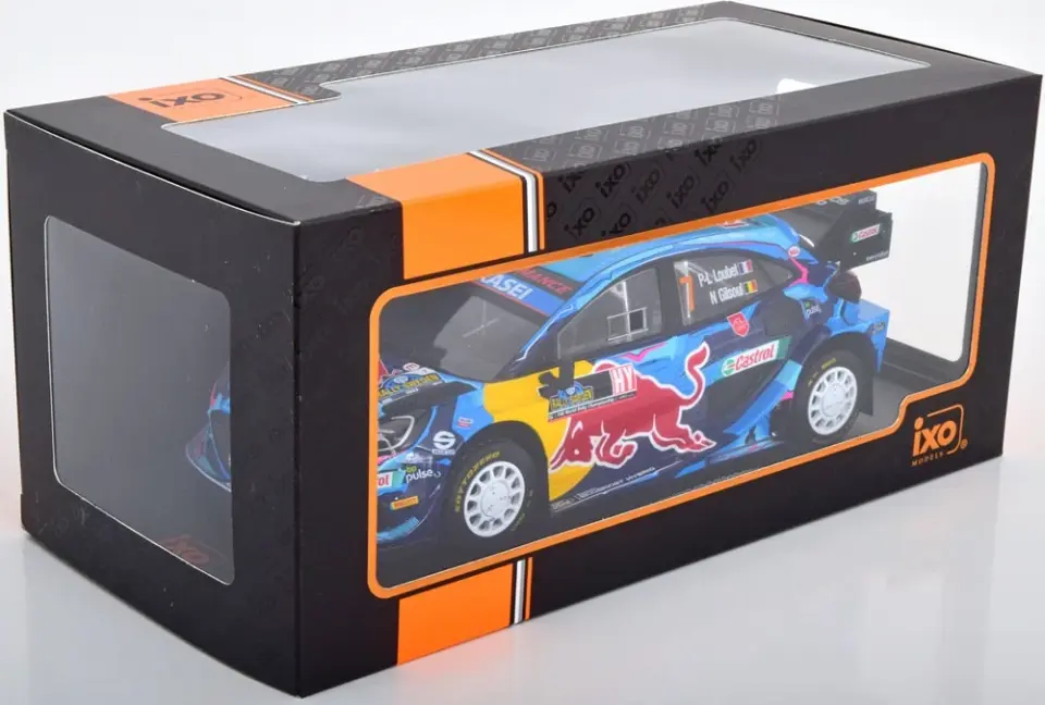 İXO FORD PUMA Rally1 #7 P-L.LOUBET - N.GILSOUL RALLY SWEDEN 2023 1:18