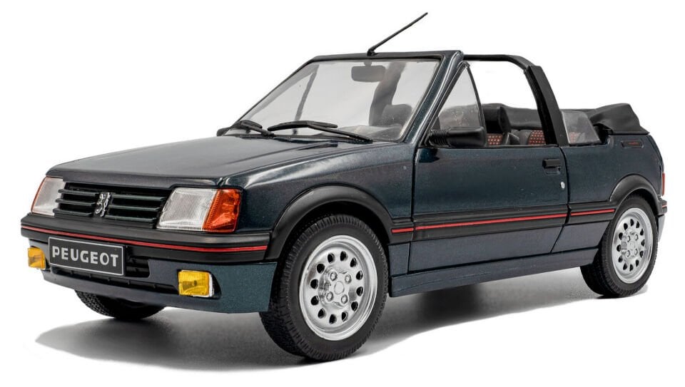 SOLIDO PEUGEOT 205 CTI 1986 METALLIC GREEN 1:18