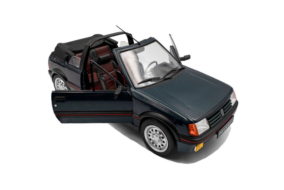 SOLIDO PEUGEOT 205 CTI 1986 METALLIC GREEN 1:18
