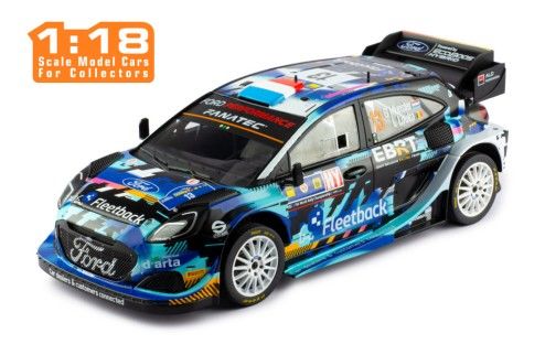 IXO MODELS FORD PUMA Rally1 #13 G.Munster - L.Louka Central European Rally 2023 1:18 (188.22)