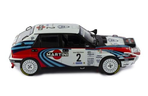 IXO MODELS LANCIA DELTA INTEGRALE 16V - #2 M.Biasion-T.Siviero Safari Rally 1990 1:18 (139A.22)