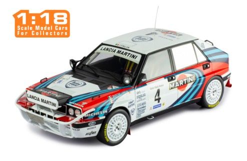 IXO MODELS LANCIA DELTA INTEGRALE 16V - #2 M.Biasion-T.Siviero Safari Rally 1990 1:18 (139A.22)