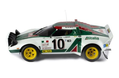 IXO MODELS LANCIA STRATOS HF #10 S.Munari -S.Maiga Winner Rallye Monte-Carlo 1976 1:18 (162A.22)