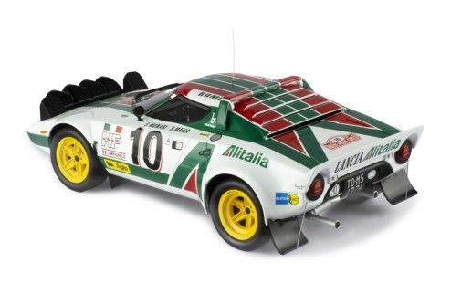 IXO MODELS LANCIA STRATOS HF #10 S.Munari -S.Maiga Winner Rallye Monte-Carlo 1976 1:18 (162A.22)