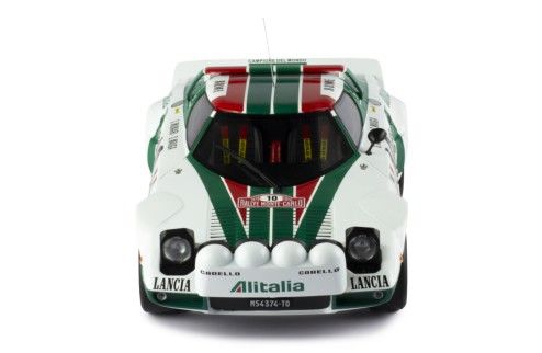 IXO MODELS LANCIA STRATOS HF #10 S.Munari -S.Maiga Winner Rallye Monte-Carlo 1976 1:18 (162A.22)