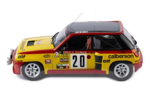 IXO MODELS RENAULT 5 Turbo #20 B.Saby - D. Le Saux Rallye Monte-Carlo 1981 1:18 (118.22)