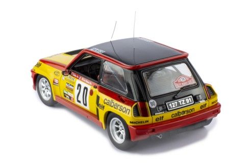 IXO MODELS RENAULT 5 Turbo #20 B.Saby - D. Le Saux Rallye Monte-Carlo 1981 1:18 (118.22)