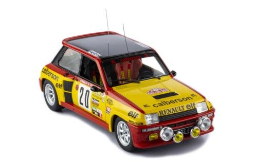 IXO MODELS RENAULT 5 Turbo #20 B.Saby - D. Le Saux Rallye Monte-Carlo 1981 1:18 (118.22)