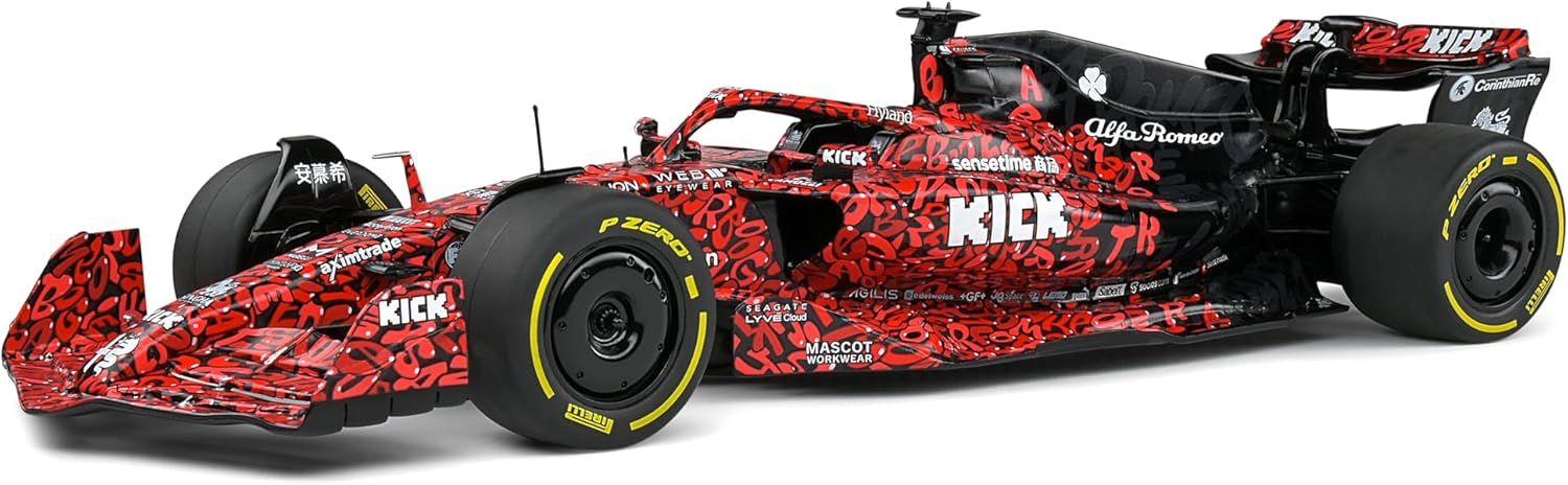 SOLIDO ALFA ROMEO F1 TEAM BOOGIE 2023 1:18 (S1810203)