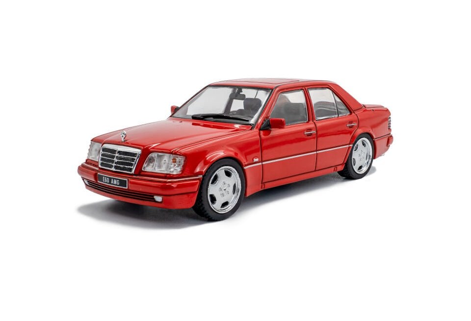 SOLIDO MERCEDES-BENZ (W124) E60 AMG 1994 SIGNAL RED 1:43