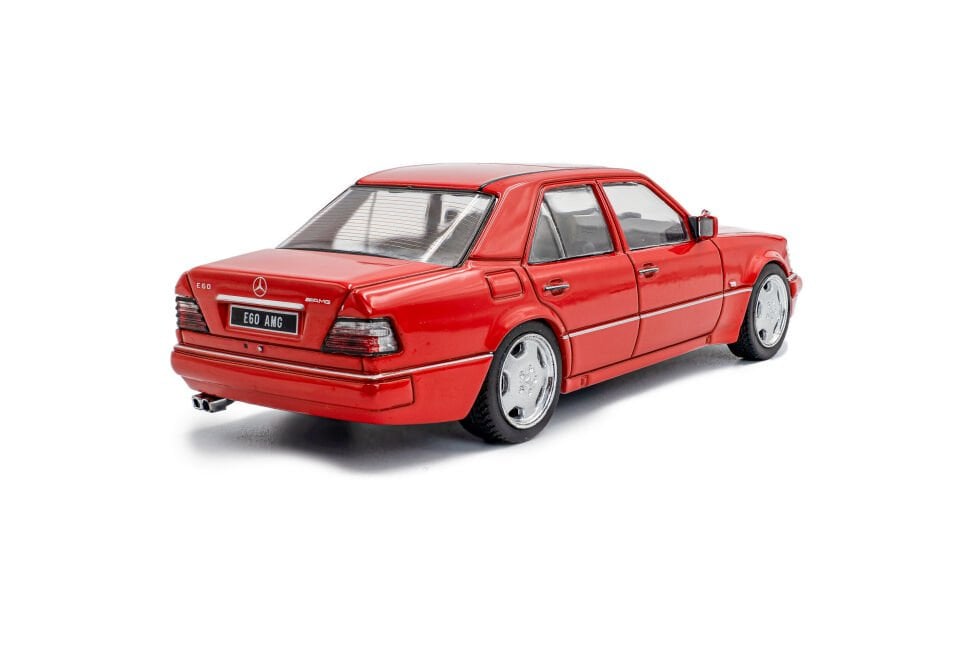SOLIDO MERCEDES-BENZ (W124) E60 AMG 1994 SIGNAL RED 1:43