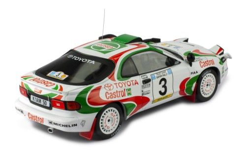 IXO MODELS TOYOTA Celica Turbo 4WD (ST185) #3 I.Duncan - I.Munro Safari Rally 1993 1:18 (150C.22)