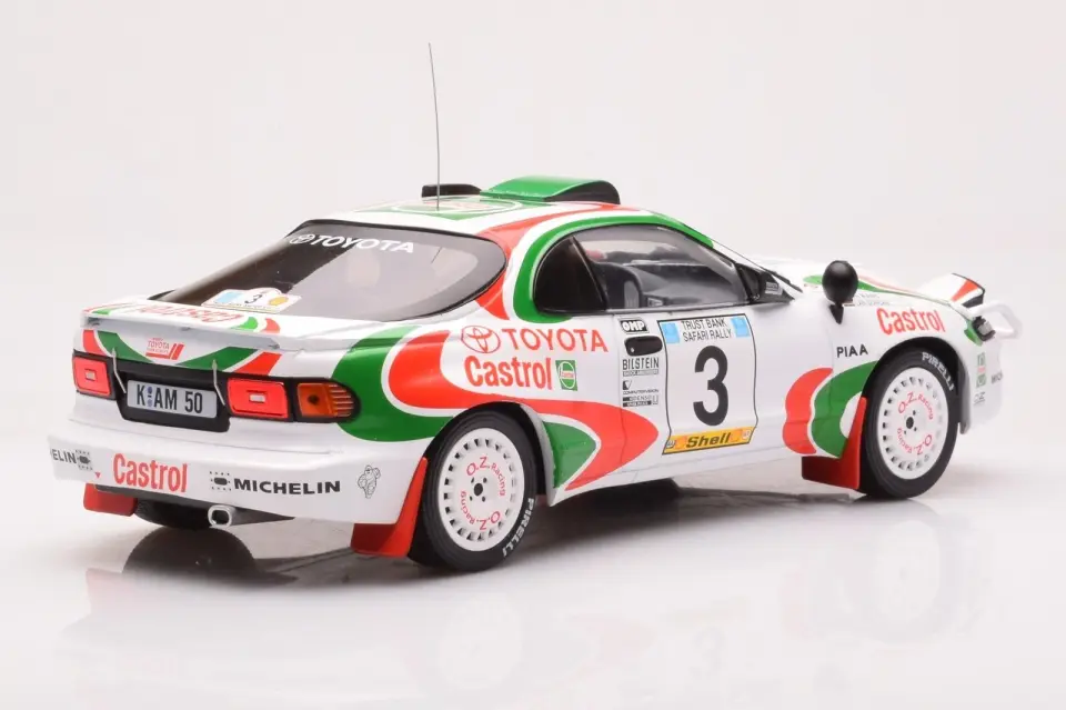İXO TOYOTA CELICA TURBO 4WD (ST185) #3 I.DUNCAN - I.MUNRO SAFARI RALLY 1993 1:18