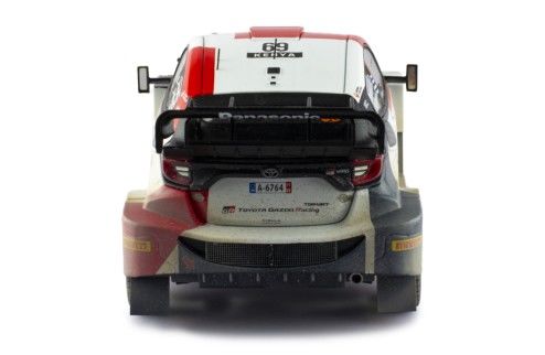 IXO MODELS TOYOTA GR YARIS Rally1 #69 K.Rovanpera - J.Halttunen Safari Rally 2023 (with dirt effects) 1:18 (173B.22)
