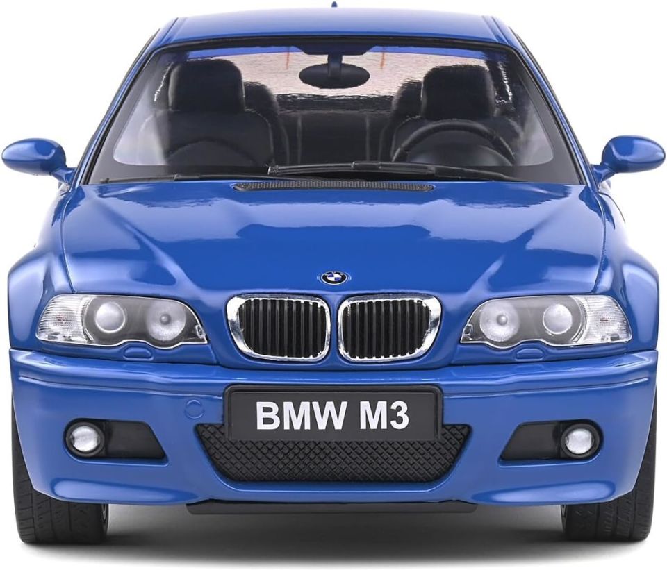 SOLIDO BMW E46 M3 LAGUNA SECA BLAU 2000 1:18