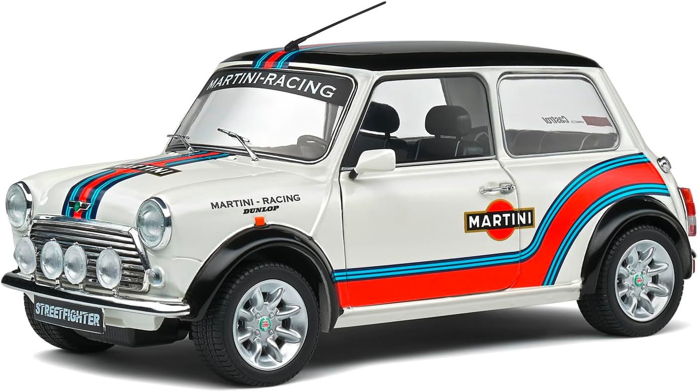 SOLIDO MINI COOPER SPORT MARTINI 1998 1:18 (S1800610)