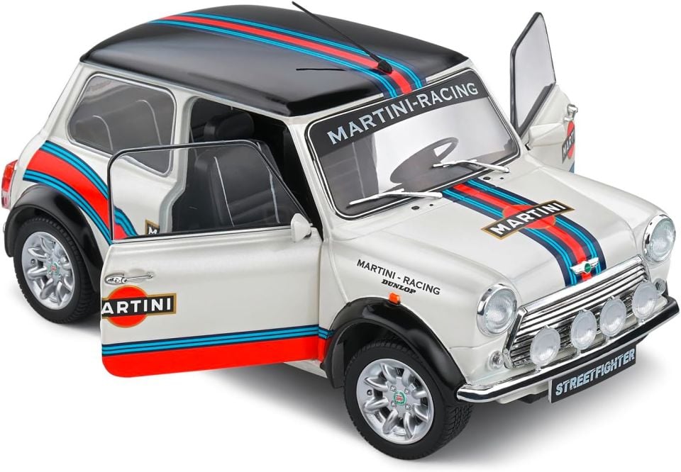 SOLIDO MINI COOPER SPORT MARTINI 1998 1:18 (S1800610)
